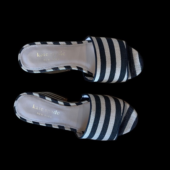 Kate Spade Ibiza Raffia Sandals Size 6 - Picture 5 of 14